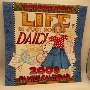 EUC Mary Engelbreit 2008 Life is Just so Daily Calendar